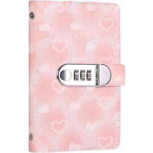 100 Envelope Challenge,Savings Challenges Book with Envelopes, Money Saving Binder Successfully Reach Your Savings Goals (Pink)