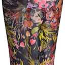 Tervis Kelly Ventura Floral Collection Triple Walled Insulated Tumbler Travel Cup Keeps Drinks Cold & Hot, 30oz Legacy - Stainless Steel, Bright Floral
