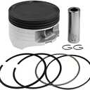 Road Passion Engine Piston and Rings Set Replacement for HONDA XR400R 1996-2004 TRX400EX 1999-2007(Oversize +100 86mm;1 Set)