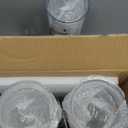 Triple Food Dispenser Wall Mounted Cereal Dispenser, Grains Dispenser Wall Mounted Dry Food Dispenser with 3 Cup, Candy Dispenser Snack Container for Kitchen Store Nut Coffee Beans 4.5L (Black)