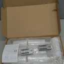 Flickering Flameless Candles Battery Operated with Remote and 2/4/6/8 H Timer Acrylic Led Pillar Candles Pack of 9 (appr D2.3"xH5.5"6.5"7.5")with Realistic 3D Wick Candles for Home Decor(White)