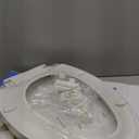 Elongated Toilet Seat 18.5" - Soft Close, Durable PP Toilet Seat, Easy Installation & Removal, Fits Most Toilet Bowls