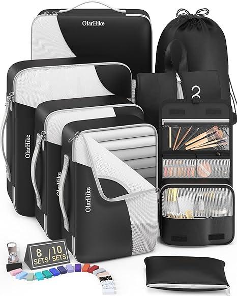 OLARHIKE  compression hiking travel cases for minimizing space