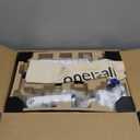 Oneisall Dog Grooming Vacuum, Pet Grooming Vacuum with Clipper Nail Grinder, 1.5L Dust Cup Dog deshedding Vacuum Brush with 7 Tools for Shedding Pet Hair, Home CleaningGrey (Gray)