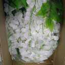 Waipfaru 40 Pack White Wisteria Hanging Flowers, Fake Flowers for Decoration, Artificial Hanging Flowers, Vines for Bedroom, Flower Garland for Home, Party, Wall, Wedding Decoration(3.6 Ft/Pcs)