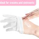 COOLJOB 6 Pairs 100% Cotton Gloves for Dry Hands Moisturizing & Eczema, Overnight Lotion, Sleep & Spa Treatment for Women & Men, Breathable Work Glove Liners, White, Small