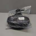 Oversized Bike Seat, Wide Bicycle Seat for Women Men Comfort, Universal Waterproof Bike Saddle Replacement with Safety Reflective Strip for Peloton, Exercise Bikes, Cruiser, City Bikes (Black/White)