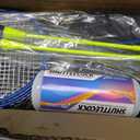 Badminton Set, Portable Outdoor Anti-Sag System Official 20ft x 5ft Easy Setup Durable Net with 4 Rackets, 3 Shuttlecocks & Carry Bag for Backyard, Lawn or Beach Fun