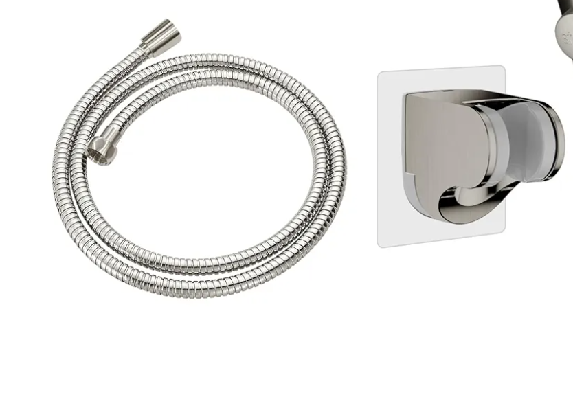 KAIYING Drill-Free High Pressure Handheld Shower Head with ON/OFF Switch, Just A Hose