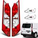 Pair Halogen Tail Lights Assembly for 2014-2023 Ford Transit Connect