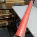 SMART&CASUAL 48" x 2,520" (210') Red Kraft Craft Paper Roll for Gift Wrapping Bulletin Board Bouquet Flower Art Packing Parcel Table Covering 80GSM 55LB (Red, 48" x 210')