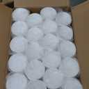 Dart 10J10 Foam Drink Cups, 10oz, White, 25 per Bag (Case of 40 Bags)