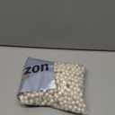 Craft String Pearls 10MM Beads Garland, 14 Yards Christmas Garland Faux Pearl Beads String Roll Bulk for DIY Craft, Wedding, Party, Christmas Tree Decoration (White)