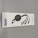 Temdan for Retractable Multi Charging Cable, 3 in 2 USB C Cable for Apple Watch Charger/USB C/Lightning, Retractable Car Charger for Multi Travel Essentials for iWatch & iPhone 17-12