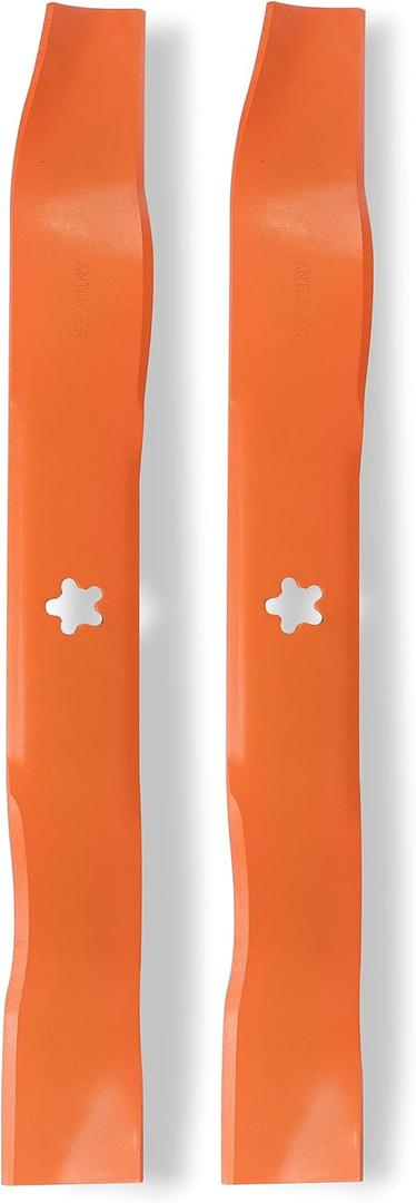 134149 Lawn Mower Mulching Blade Replaces for Craftsm an Poul an, Replace for AYP Husqvarn a 532134149 138498 138971 532138971 42" Cut Deck, 2 Pack