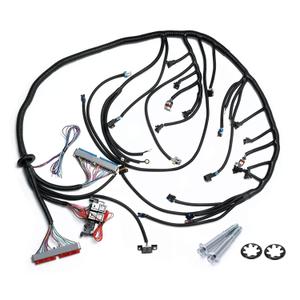 T56 DBC LS1 Standalone Wiring Harness Compatible with 1997-2006 T56 LS TH400 TH350 200-4R Or Non-Electric Wire Engines 4.8 5.3 6.0 Vortec Drive by Cable EV1 Fuel Injectors