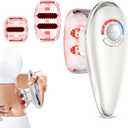4in1 Electric Cellulite Massager & Body Sculpting Machine 5 Modes Adjustable, Cordless SlimSculpt Device for Belly, Thighs, Arms&Face Postpartum Recovery&Cellulite Reducer&Lymphatic Drainage