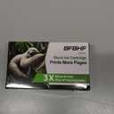 BFBHF. Black Ink Cartridge Prints More Pages. 3X more prints plus d'impressions.