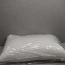 Acanva Fluffy Pillow Insert for Bed Sleeping, Decorative Stuffer Cushion Sham Filler, Queen 20x30 (Pack of 1), White