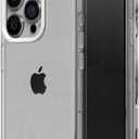 RhinoShield Crystal Clear Case Compatible with [iPhone 15 Pro] | Advanced Yellowing Resistance, High Transparency, Protective and Customizable Clear Phone Case - White Camera Ring