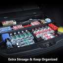 For 2017-2022 Honda CR-V Trunk Hidden Storage Box, CRV Insert Cargo Rear Hatch Specific Organizer, SUV Extra Space fits CR-V EX EX-L LX Touring Under Cargo Floor Storage Bins Accessories
