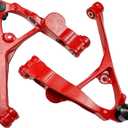 Front Lower Control Arms for 99-06 Chevy Silverado GMC Sierra 1500, Suburban Avalanche Express 1500 Tahoe Savana Yukon Escalade EXT ESV- Forged Steel OEM Replacement & Reinforced PU Bushings