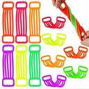 12 Pack Stretchy Strings Fidget Toys, Stretchy Fidget Sensory Toys Stress Relief Anxiety Calming Toys for Autistic Kids Boys Adults Classroom Prize Treasure Box Birthday Christmas Party Favors Gifts