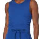 Womens Tennis Dress with Built in Shorts Golf Dress Athletic Outfits Yoga Active Workout Dresses (Small, Royal Blue)