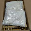 Fumete 8 x 8 ft Gold Backdrop Stand with Beige Drape and LED Kit, 5 x 10ft