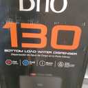 Brio 130 Series Bottom Load Water Cooler Dispenser for 5 Gallon Bottles, Hot, Room & Cold, Great for Home or Office, Child Safety Lock, Empty Bottle Alert, Energy Star 3.0, Black