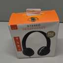 GPX IAH57B Wired Headphones Padded 3-d Accs Swivel Earcups/adjustable Headband