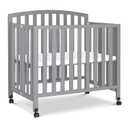 daVinci Dylan 3-in-1 Convertible Portable Mini Crib, Grey