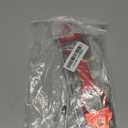 Battery Hold Down Sets, Automotive Crossbar Holder Lock Mount with Galvanized Iron J Bolts, Billet Aluminum Alloy Car Battery Tie Down Bracket, Car Accessories for Most Vehicles (Red)