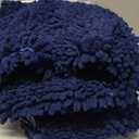 Yimobra Bathroom Rug Mat 44 x 24, Non Slip and Super Absorbent Bath Mat,Machine Washable Quick Dry,Ultra Plush Chenille Shower Rugs for Bathroom Floor Sink Tub and Shower Outside,Navy Blue