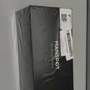 MANSPOT Manscape Groin & Body Hair Trimmer for Men, Electric Ball Pubic Trimmer Shaver,Manscape Kit with 4 Guard,Replaceable Ceramic Blade Heads,Waterproof Wet/Dry Shaver,90 Minutes Shaving (Black)