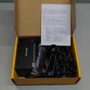 Dual Monitor KVM Switch HDMI 2 Port 4K@60Hz, MLEEDA USB HDMI Extended Display Switcher for 2 Computers Share 2 Monitors and 4 USB 2.0 Hub, Desktop Controller and USB HDMI Cables Included