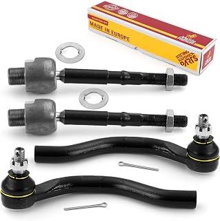Metrix Premium Chassis Parts - 4 PC Inner & Outer Tie Rod End Kit Fits 2013-2022 Acura ILX, 2012-2015 Honda Civic, Replacement EV800906, ES800912, ES800913, Made in Europe