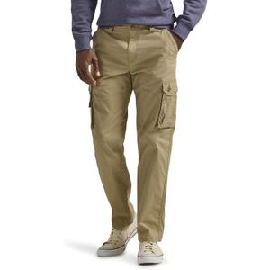 Lee Men's Wyoming Relaxed Fit Cargo Pant (Beige)