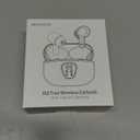 Wireless Earbuds, Bluetooth 5.4 Headphones HiFi Stereo, Bluetooth Earbuds with ENC Noise Cancelling Mic, IP7 Waterproof in Ear Earphones, 48H, LED Display Ear buds for Pad Phones Workout Sports, White