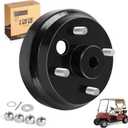 Golf Cart Brake Drum Hub Assembly for EZGO TXT PDS 1982-up Electric & 1982-1993 2-Cycle Gas, Replace OEM# 19186G1P