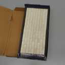 Handicrafts Home Decorative Storage Box 10x4.5  Remote Control Holder, Jewelry Organizer, Modern Decorative Box with Lid, Boho Chic Home Dcor Accent, Vintage Memory Box for Living Room Shelf Dcor (WHITE-BAMBOO)