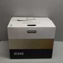 LEM Modular Motorcycle Helmets Fiberglass, Full Face Motorcycle Helmet Flip Up for Touring, DOT Certified, Release Sun Visor & Removable Comfort Liner, Lightweight Street Bike Helmet (Orange, M)