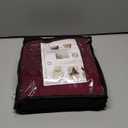 MAXIJIN Velvet 4 Piece Recliner Cover Stretch Plush Soft Cover for Recliner Chair Thick Soft Recliner Chair Slipcover Separate Chair Cover for Recliner with Side Pocket (Wine Red)