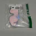 2 Pieces 3D Sleep Mask for Kids Memory Foam Contoured Eye Mask, Travel Sleep Eye Cover with Adjustable Strap, 3D Blindfolds(Pink and Grey)