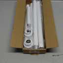 Mcrbeay Shower Curtain Rod, 1" Diameter Heavy Duty Tension Shower Rod, Non Slip Adjustable 28-102 inch No Drilling Shower Curtain Rods Spring Tension For Bathroom, Shower Stall, No Rust, White