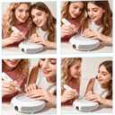Nail Dust Collector, 3800RPM Nail Vacuum Dust Collector, Professional Nail Tech Dust Collector for Manicure & Acrylic Nails, Nail Fan Dust Collector, Dust Extractor with Replaceable Filter