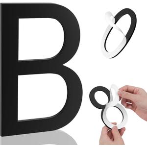 7 x 5 Inch House Numbers, Self-adhesive for Outside Mailbox House Number (B), 5in LetterB