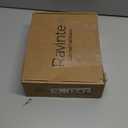 Ravinte 60 Packs (30 Pairs) 3/8" Inset Matte Black Cabinet Hinge, Self Closing Hinges for Kitchen/Bathroom/Furniture Cabinets & Doors. Decorative Hardware with Door Bumper.