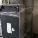 LAKEVIEW MADISON Living Room Set Loveseat Grey 30"H x 6'L x 3'D / And Storage Ottoman Grey 20"H x 54"L x 27"D