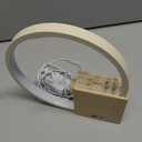 Vivilumens Sunrise Alarm Clock Sound Machine Nightlight, Gradual Wake Up Light, Digital Dimmable Clock, 10 White Noise Sleep Sounds, Snooze, Dual Clocks for Heavy Sleeper Adult, Decor Gifts for Women (New Wood Grain)